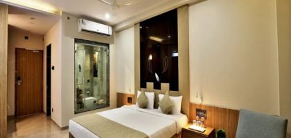 Spacious Deluxe Room at VITS Devbhumi Dwarka with premium comfort