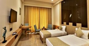 Executive Room at VITS Devbhumi Dwarka with modern interiors and comfortable amenities
